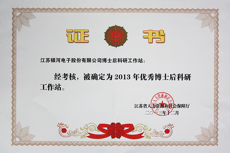 优秀博士后科研工作站